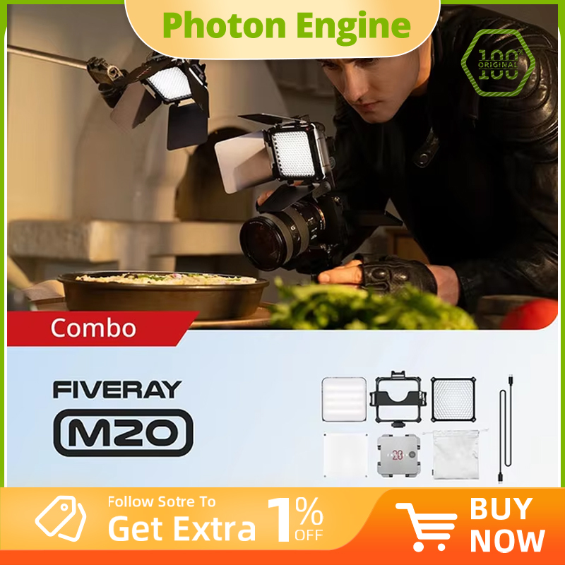 Photography Lighting App - ZHIYUN FIVERAY M20C RGB 20W M20