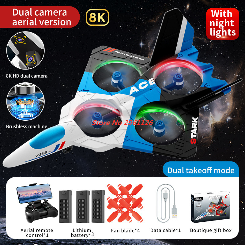 Photography Lighting App - Mini Foam Drone 8K Dual Camera
