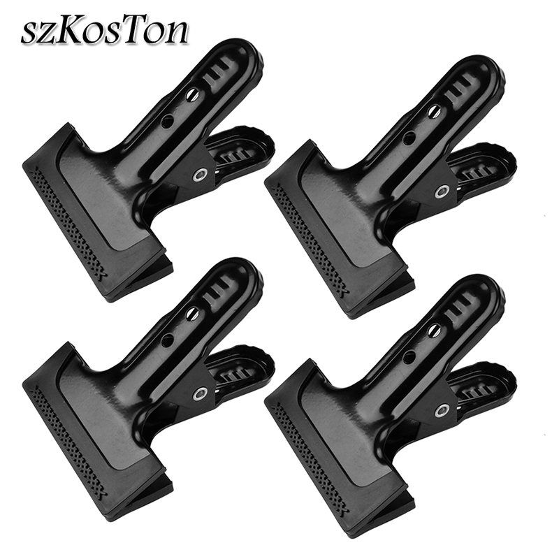 Photography Lighting Background - 1-12 pcs Metal Clip Background Support
