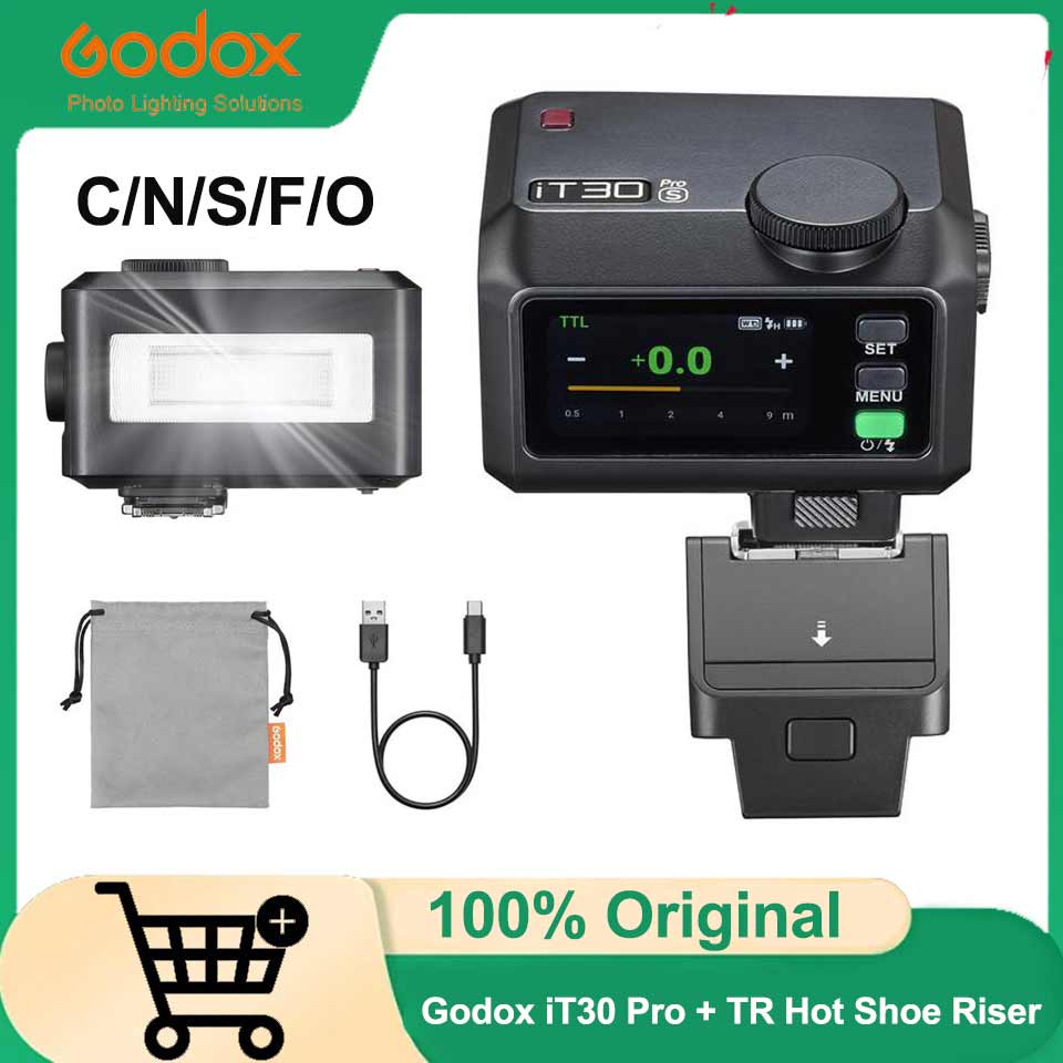 Photography Lighting Godox - Godox iT30 Pro Camera Flash 2.4G