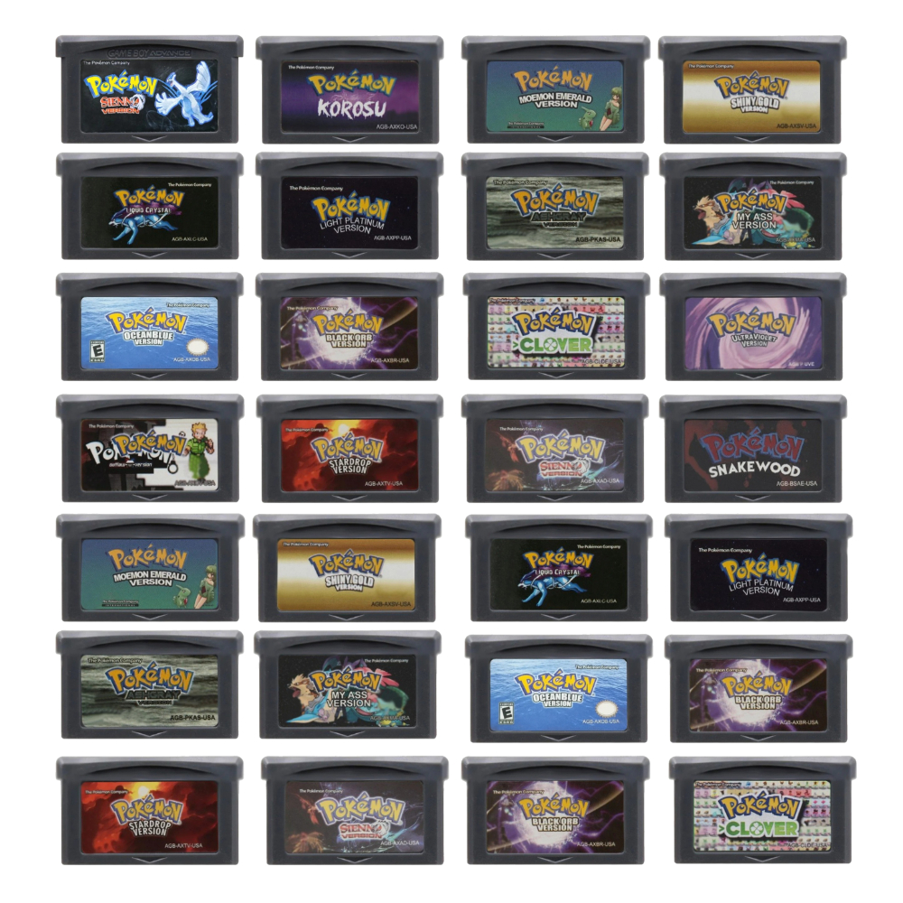 Photography Lighting Professional - GBA Pokemon Game Cartridge 32-Bit Video