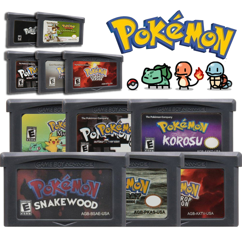 Photography Lighting Professional - Pokemon GBA Game Cartridge 32-Bit Video
