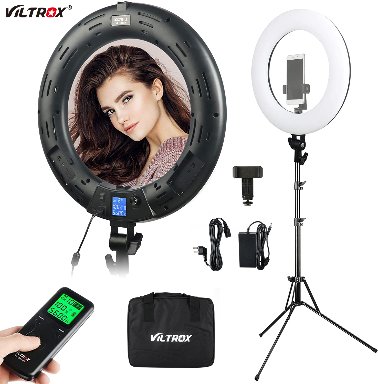 Photography Lighting Wireless - Viltrox VL-600T 45W 18 inch LED