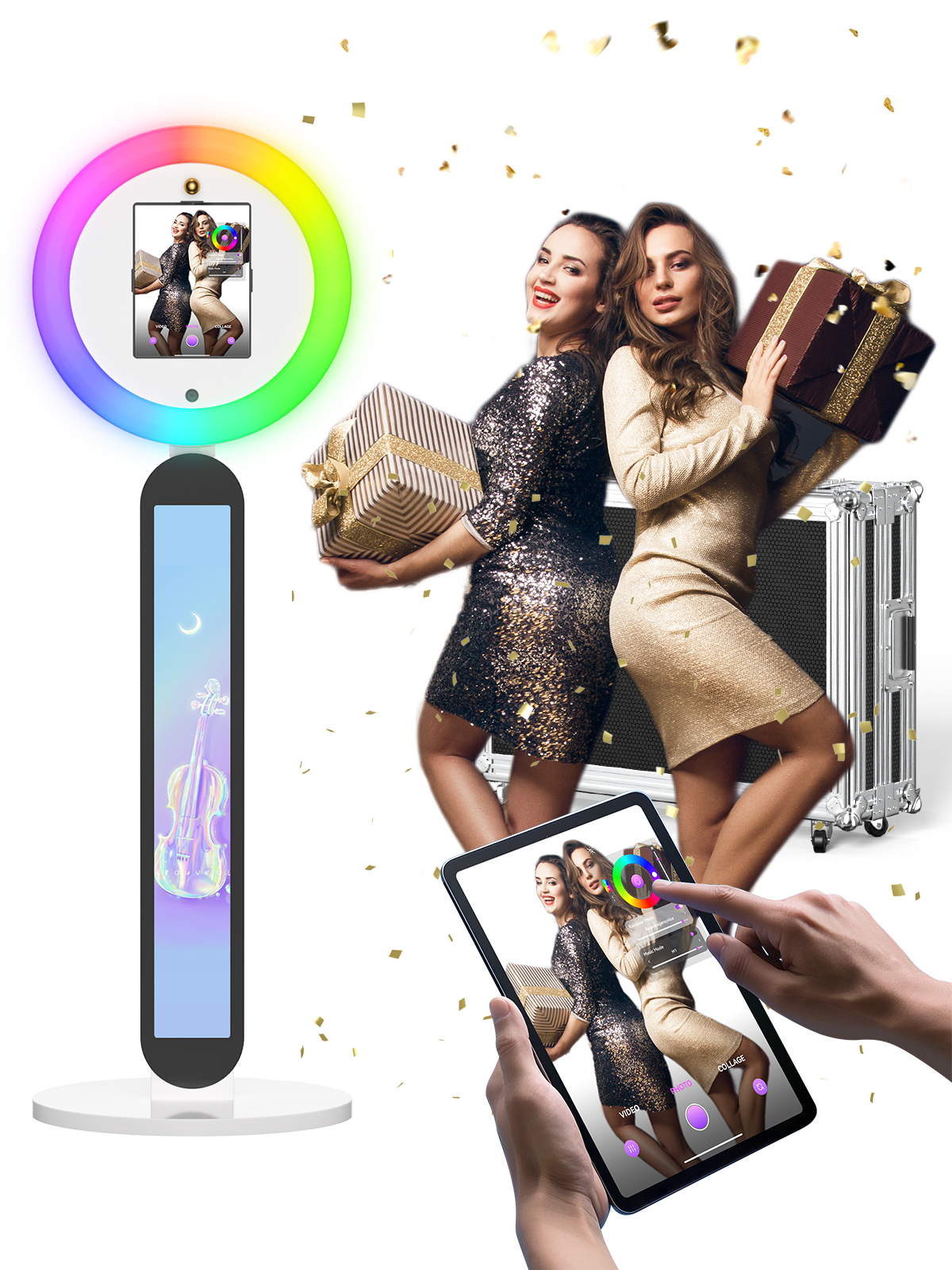 Photography Lighting App - Portable iPad Photo Booth Machine APP
