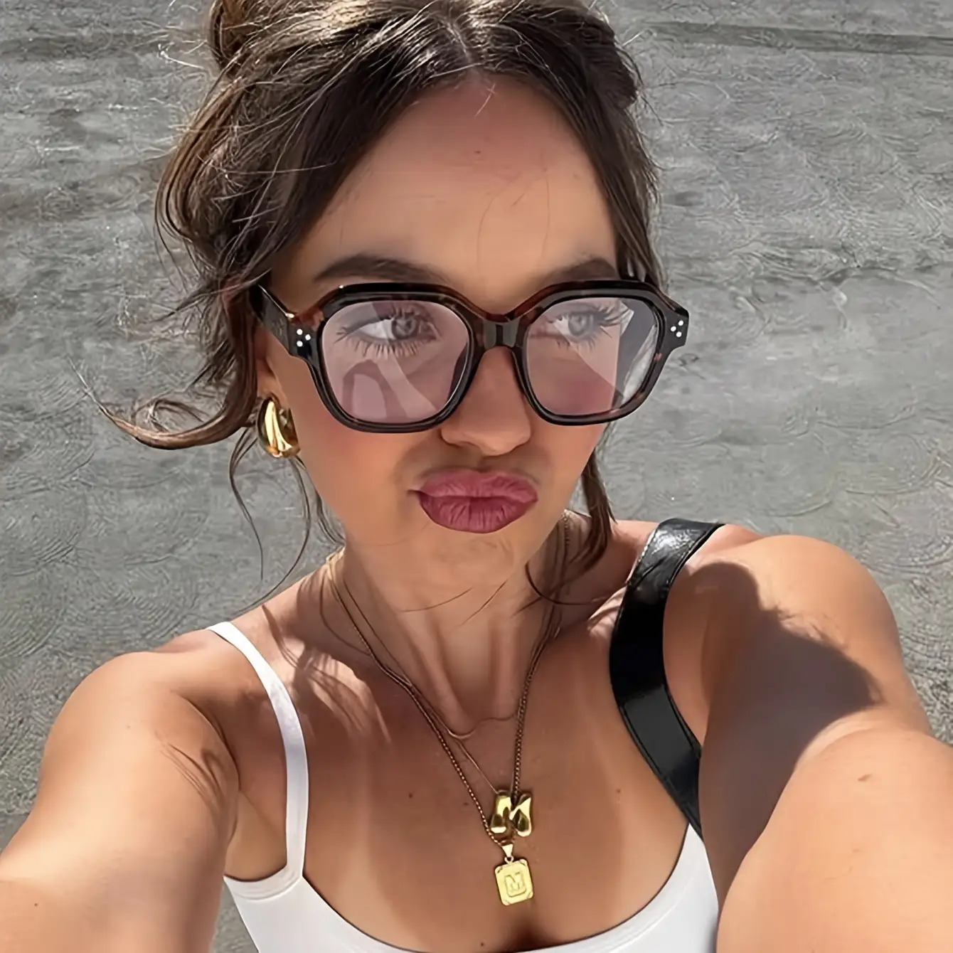 Photography Of Lighting - Box shaped flat light glasses with