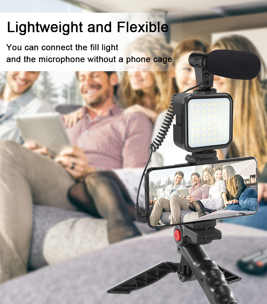 Smartphone Vlogging Kit Video  - Photography Lighting Professional 리뷰 및 가격