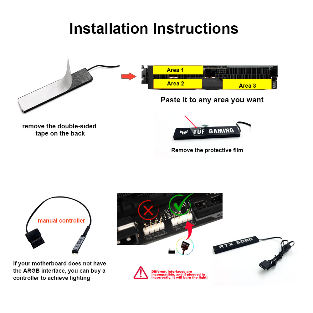 Video Card Lighting Panel For  - Photography Lighting Professional 리뷰 및 가격