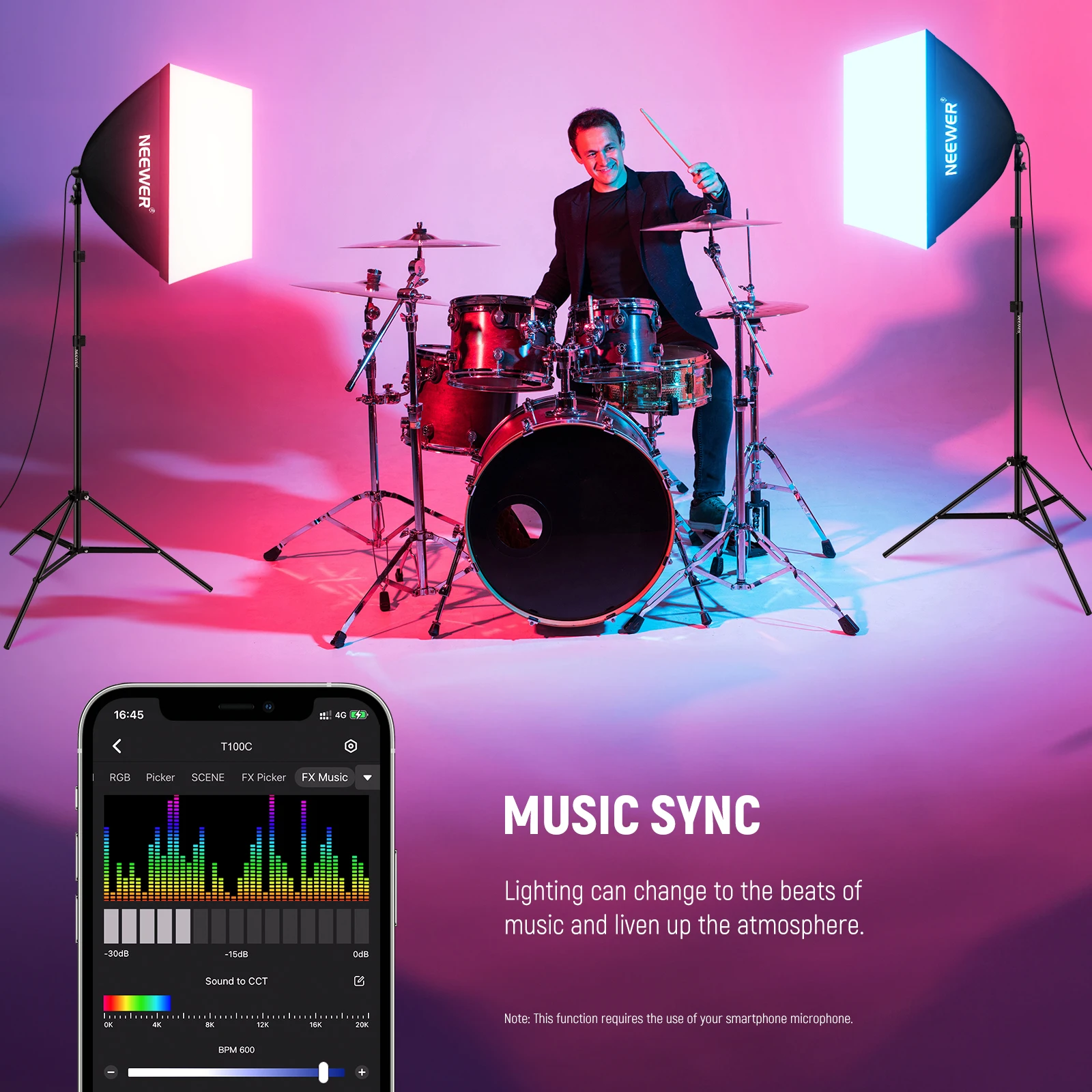 NEEWER RGB Softbox Lighting Ki - Photography Lighting App 리뷰 및 가격