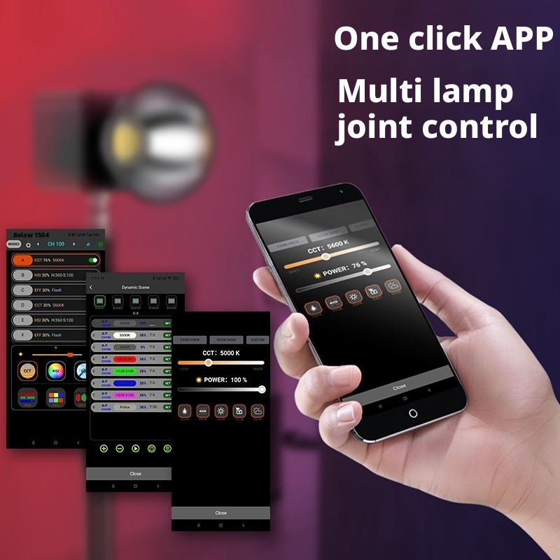 Rgb Fill Light 100w Video Live - Photography Lighting App 리뷰 및 가격