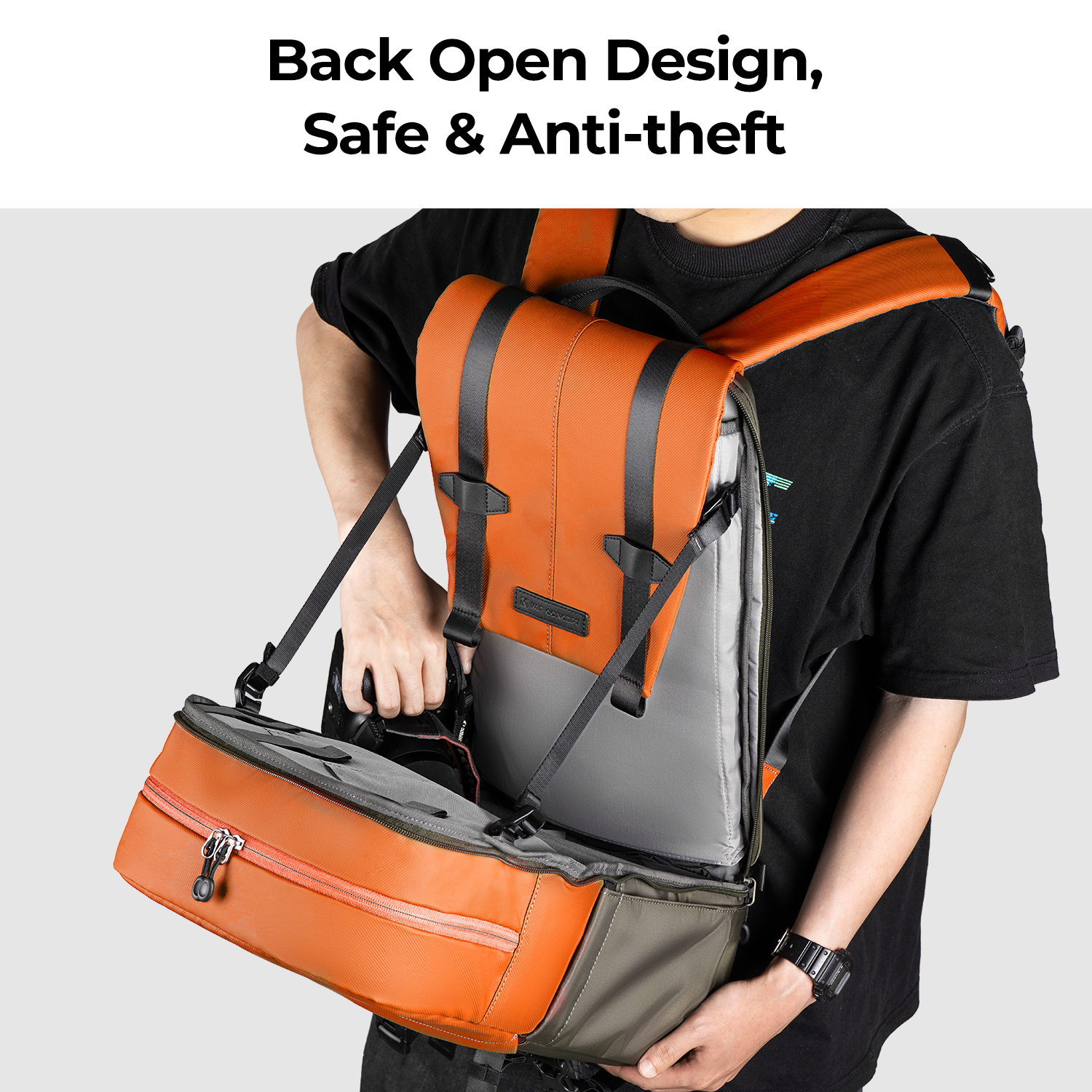 K&F CONCEPT Camera Backpack Tr - Photography Lighting Bag 리뷰 및 가격