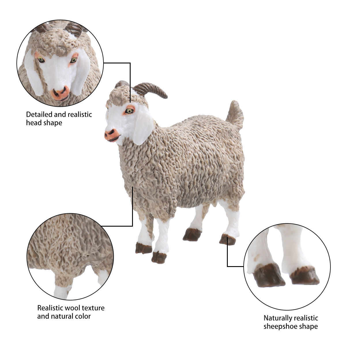1Pcs Wild Animal Sheep Decorat - Photography Lighting Simulation 리뷰 및 가격