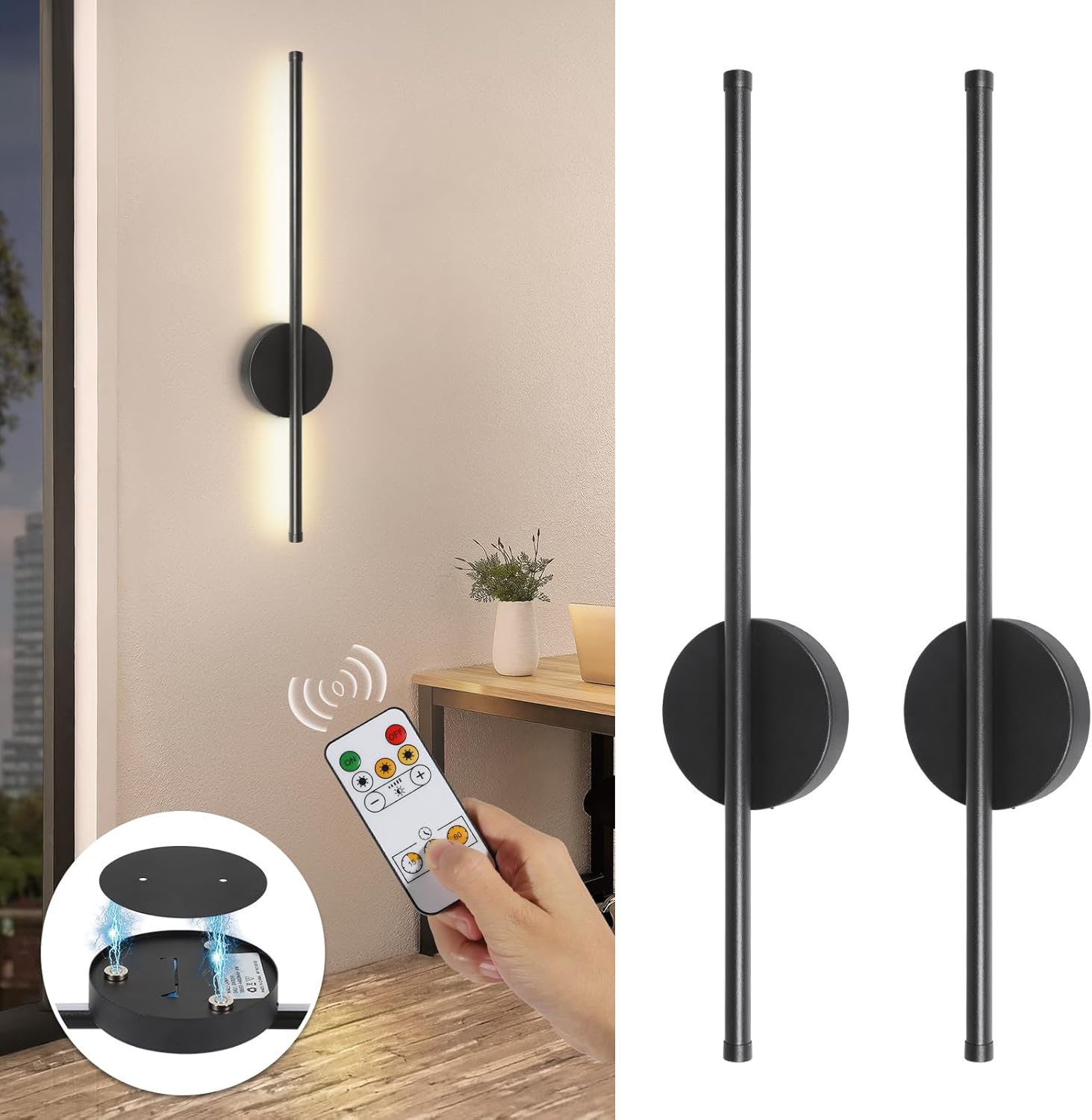 Wall Sconces Battery Operated  - Photography Lighting Wireless 리뷰 및 가격
