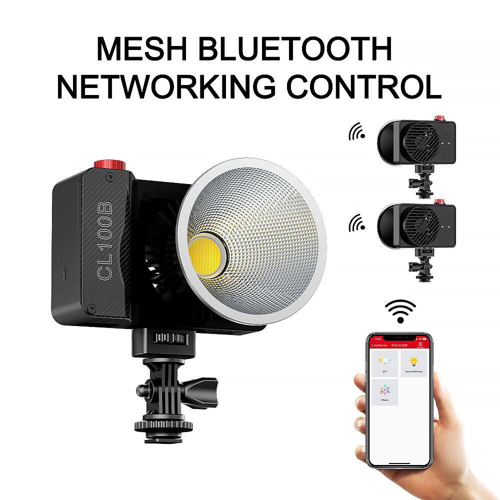 GVM CL100B Portable Bi-Color L - Photography Lighting App 리뷰 및 가격