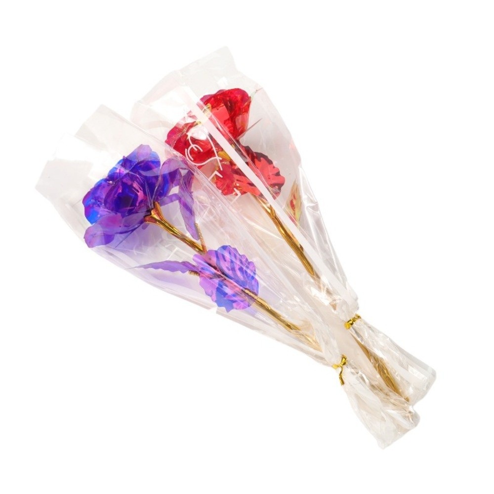 Glowing Gold Foil Rose Flower  - Photography Lighting Simulation 리뷰 및 가격