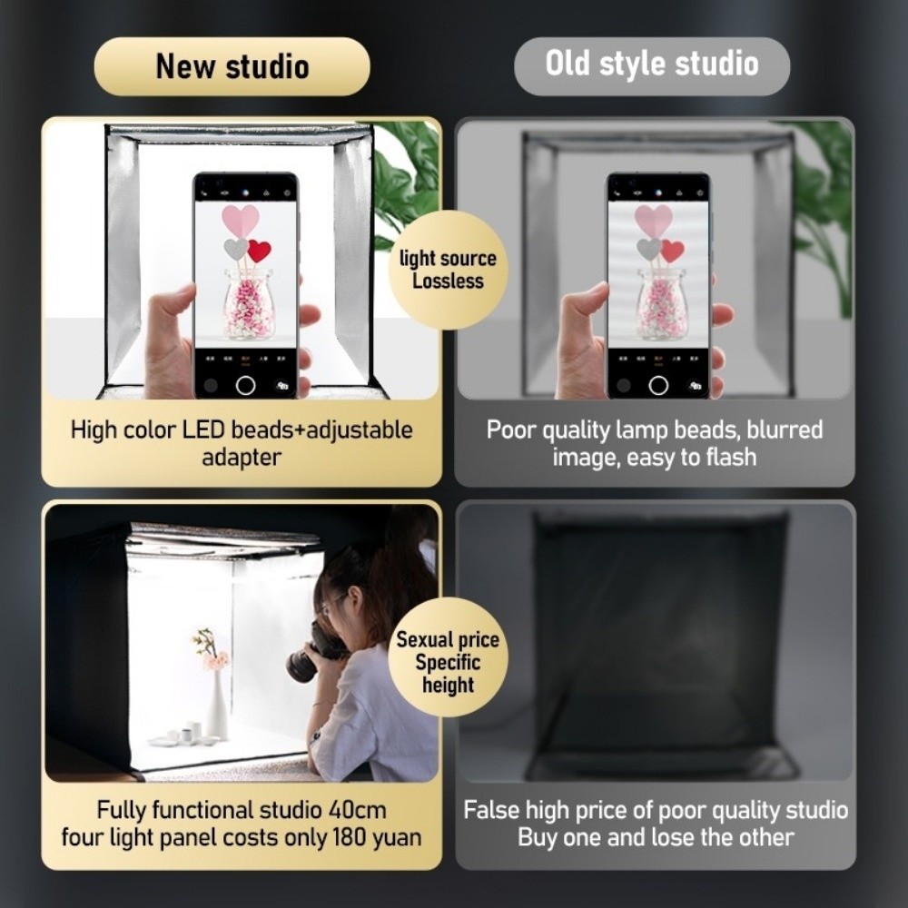 45/65cm LED Soft Light Box Min - Photography Lighting Background 리뷰 및 가격