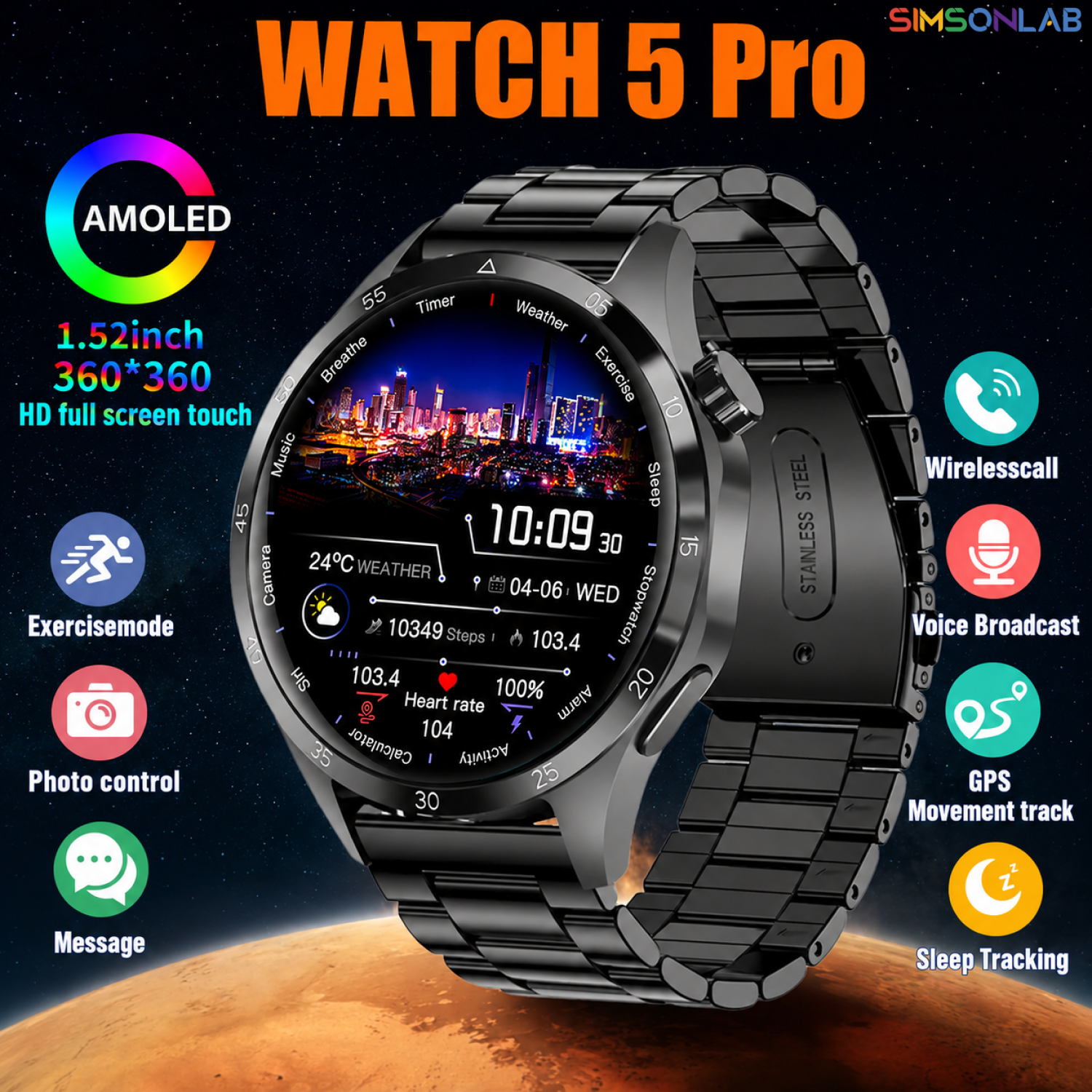 2026 Watch 5 Pro GPS Track Com - Photography Lighting App 리뷰 및 가격