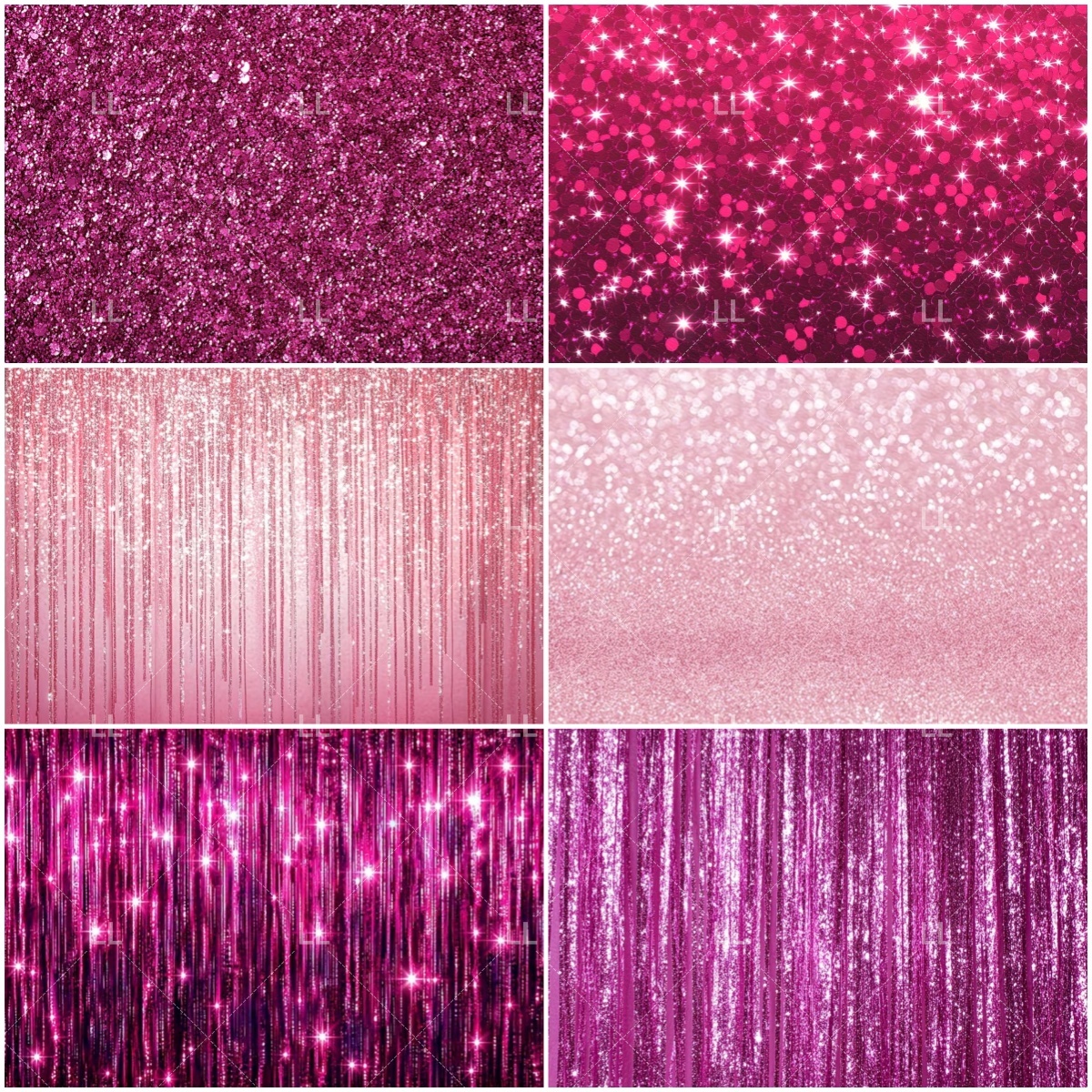 Pink Shimmer Wall Glitters Seq - Photography Lighting Background 리뷰 및 가격