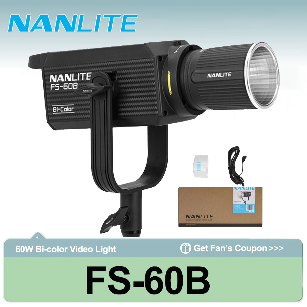 Nanlite FS-60B 70W Bi-color Sp - Photography Lighting Wireless 리뷰 및 가격