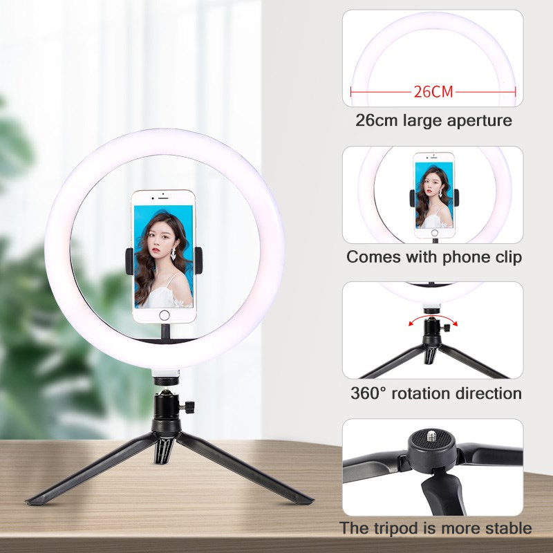 26cm 10 inch Led Ring Selfie L - Photography Lighting Professional 리뷰 및 가격
