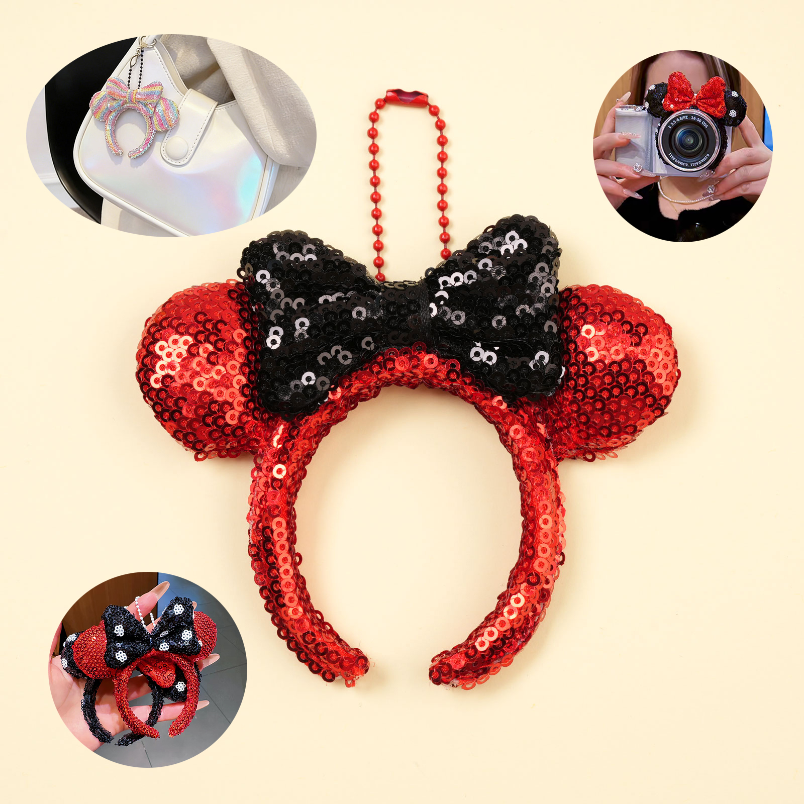 1/3pcs Cute Mickey Mouse Ear H - Photography Lighting Bag 리뷰 및 가격