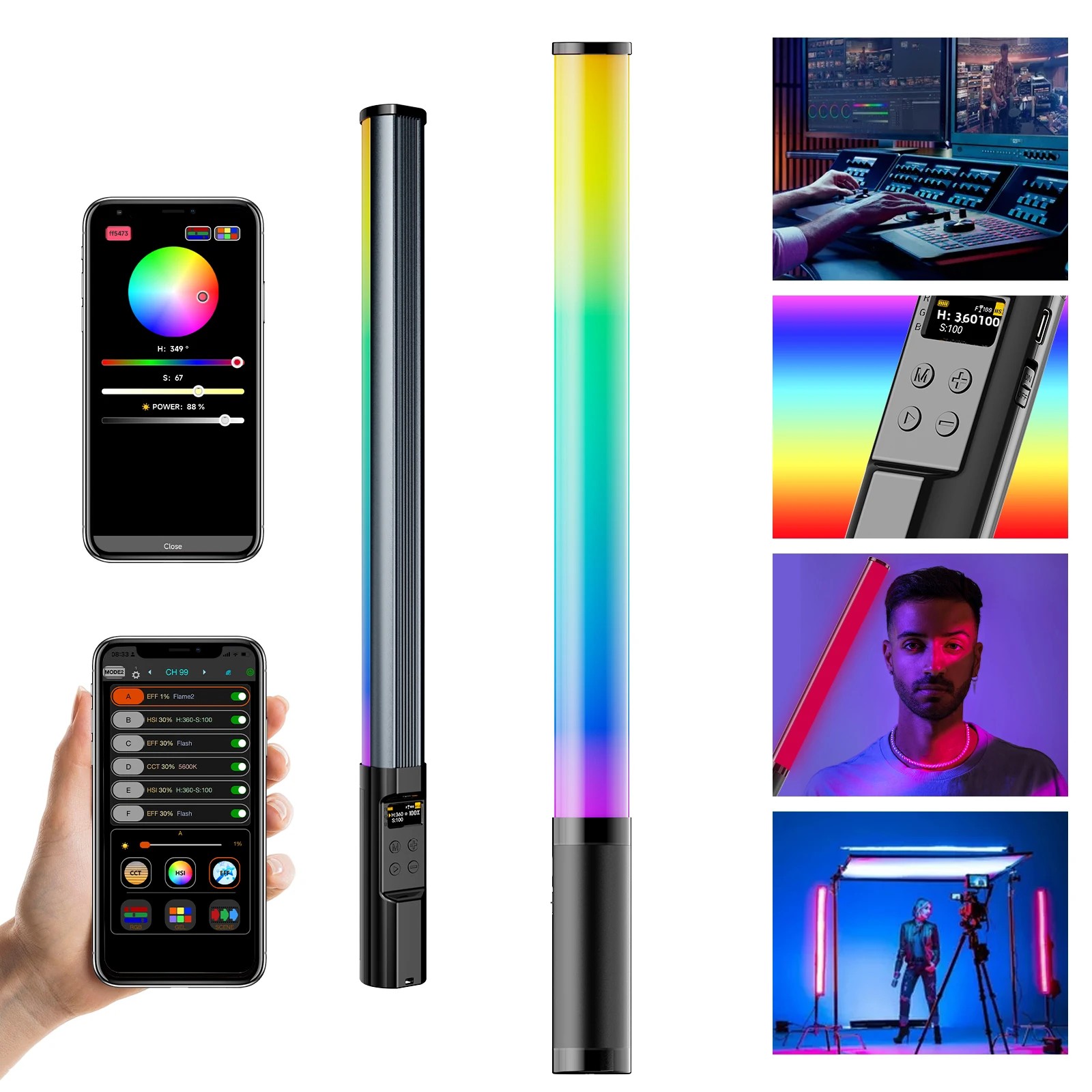 RGB Photography Light Wand Han - Photography Lighting App 리뷰 및 가격