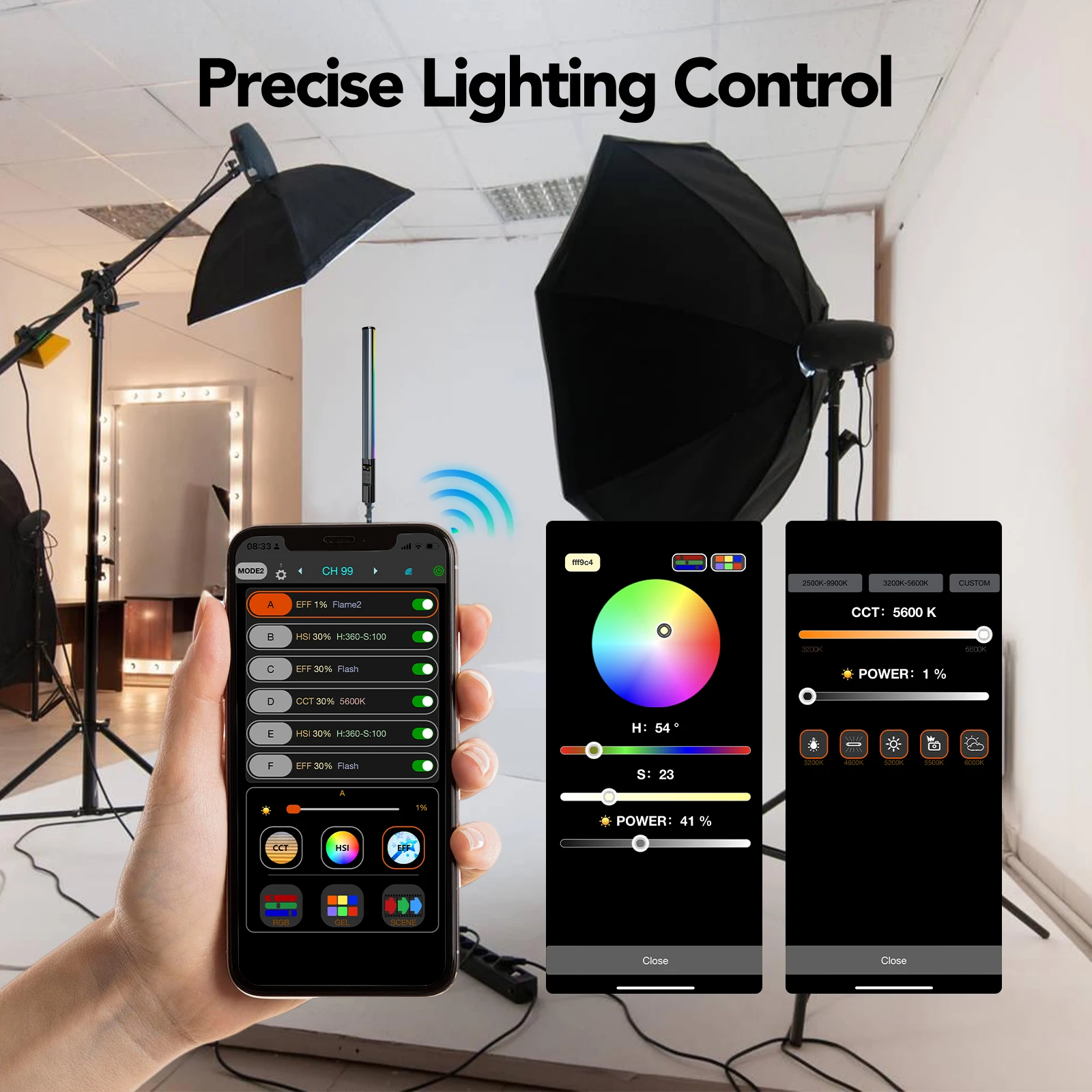 RGB Photography Light Wand Han - Photography Lighting App 리뷰 및 가격