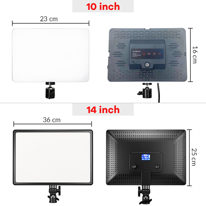 14inch 10inch LED Video Light  - Photography Lighting Wireless 리뷰 및 가격