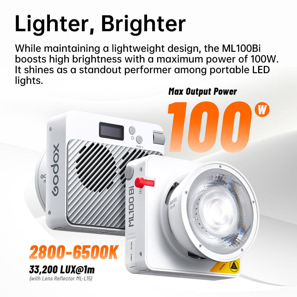 Godox ML100BI  Full Color LED  - Photography Lighting Godox 리뷰 및 가격