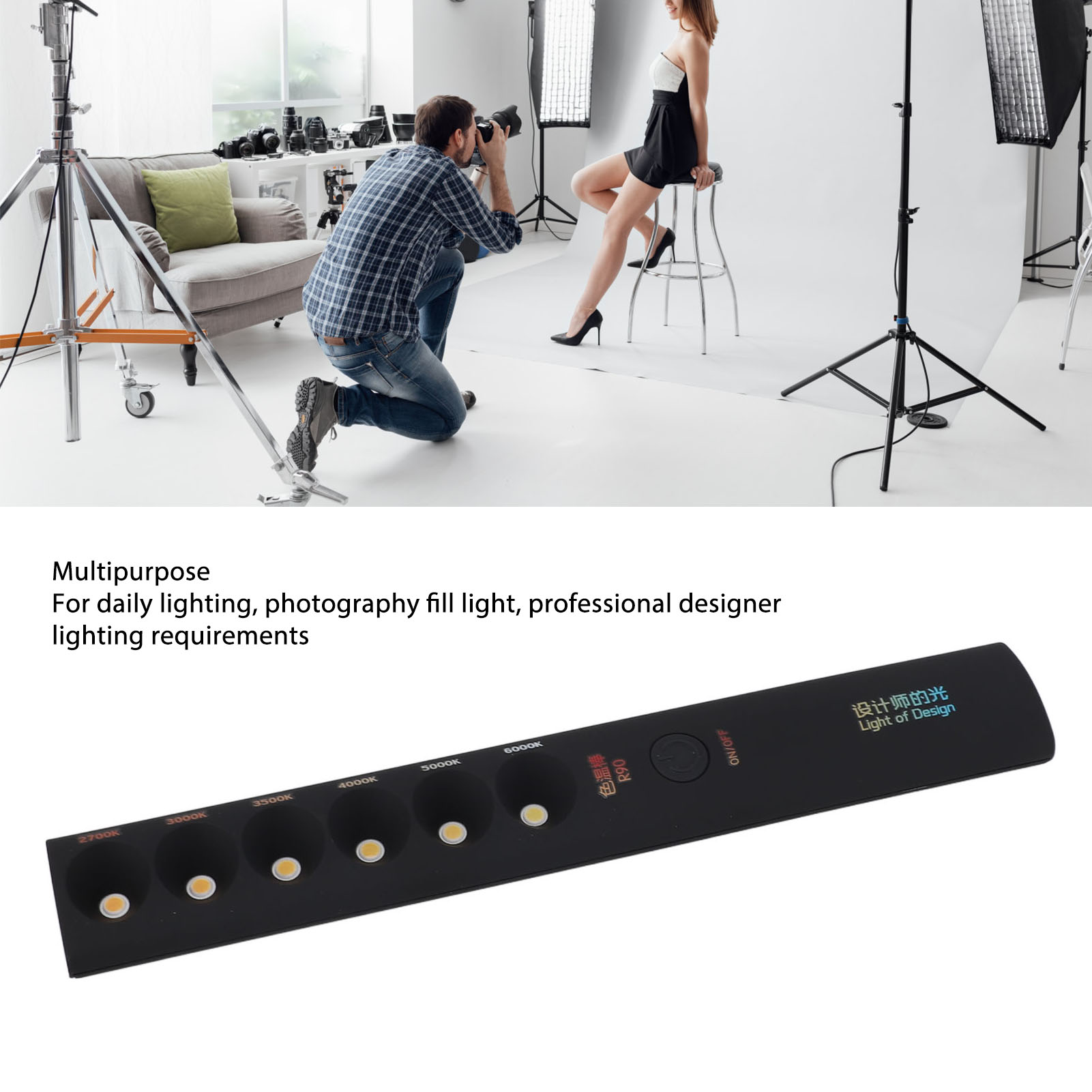 Video Light Wand Portable Colo - Photography Lighting Professional 리뷰 및 가격