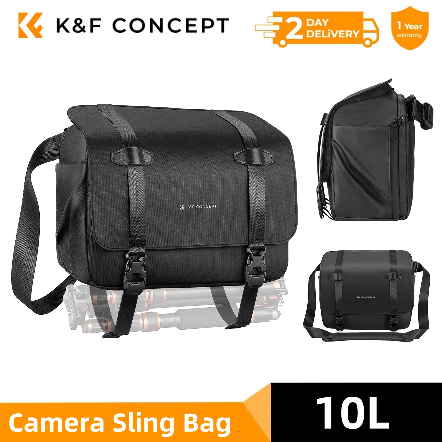 K&F CONCEPT 10L Camera Sling B - Photography Lighting Bag 리뷰 및 가격
