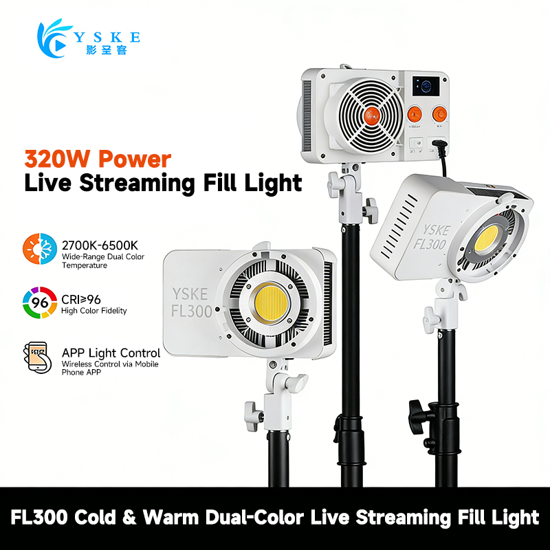 YSKE FL300 320W COB LED Video  - Photography Lighting App 리뷰 및 가격