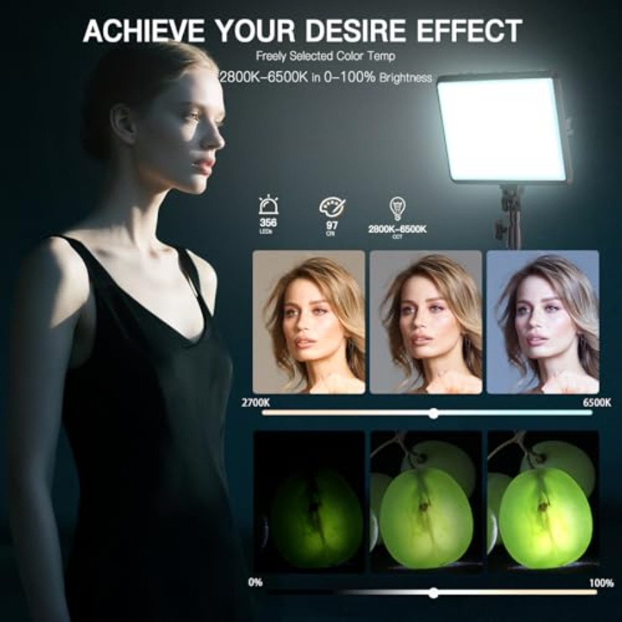 2-Pack LED Video Light Kit, St - Photography Lighting Wireless 리뷰 및 가격