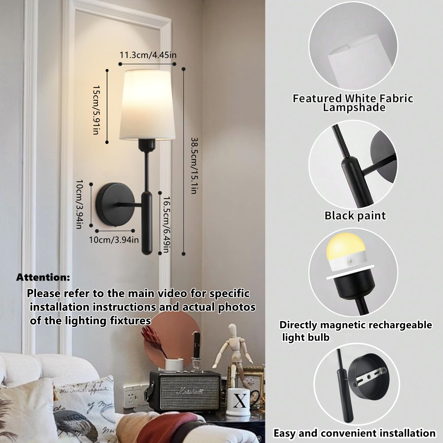Wiring-Free Rechargeable Batte - Photography Lighting Wireless 리뷰 및 가격