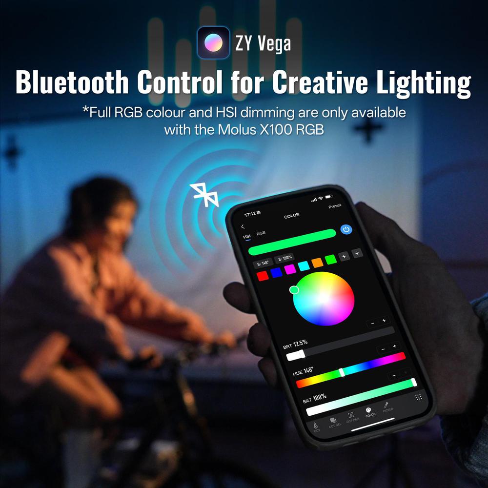 ZHIYUN MOLUS X100 RGB LED Ligh - Photography Lighting App 리뷰 및 가격