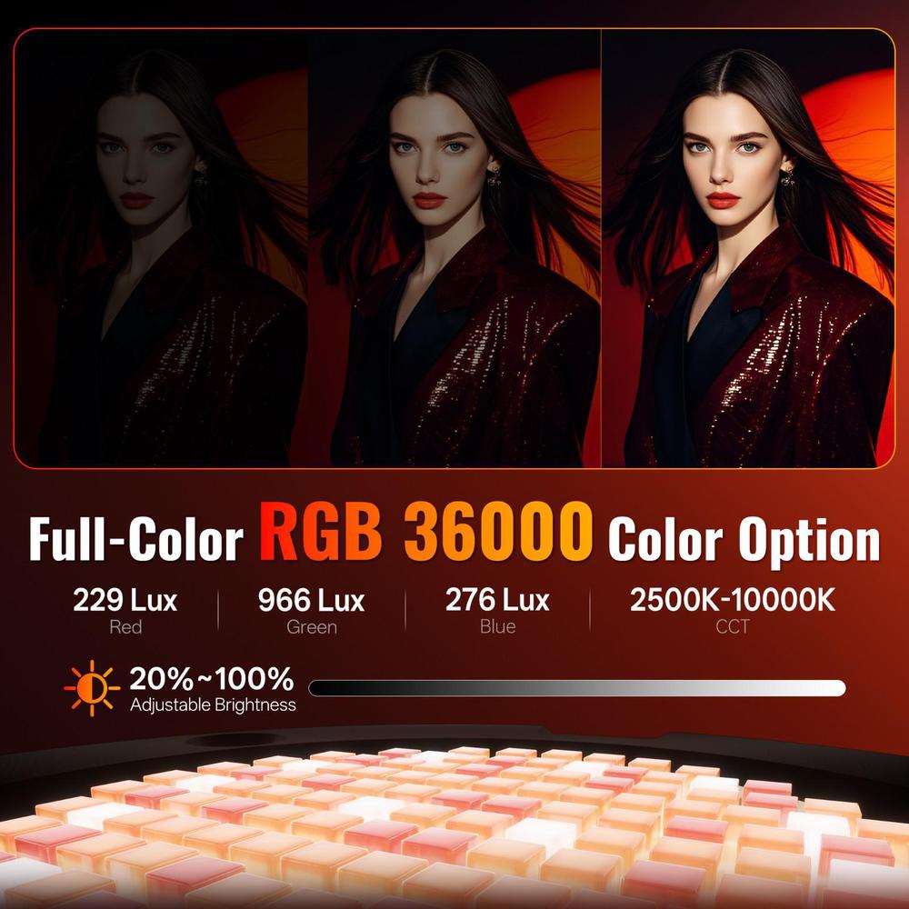 ZHIYUN MOLUS X100 RGB LED Ligh - Photography Lighting App 리뷰 및 가격