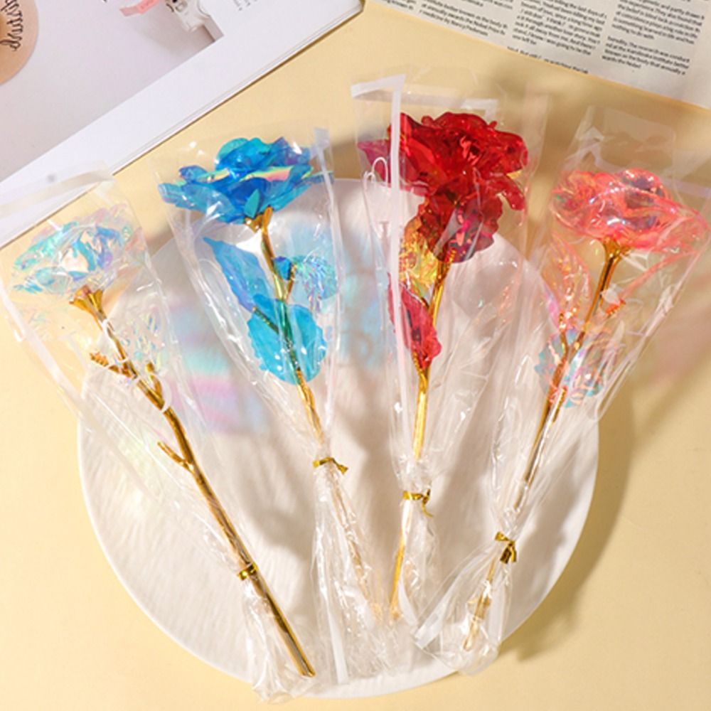 Glowing Gold Foil Rose Flower  - Photography Lighting Simulation 리뷰 및 가격