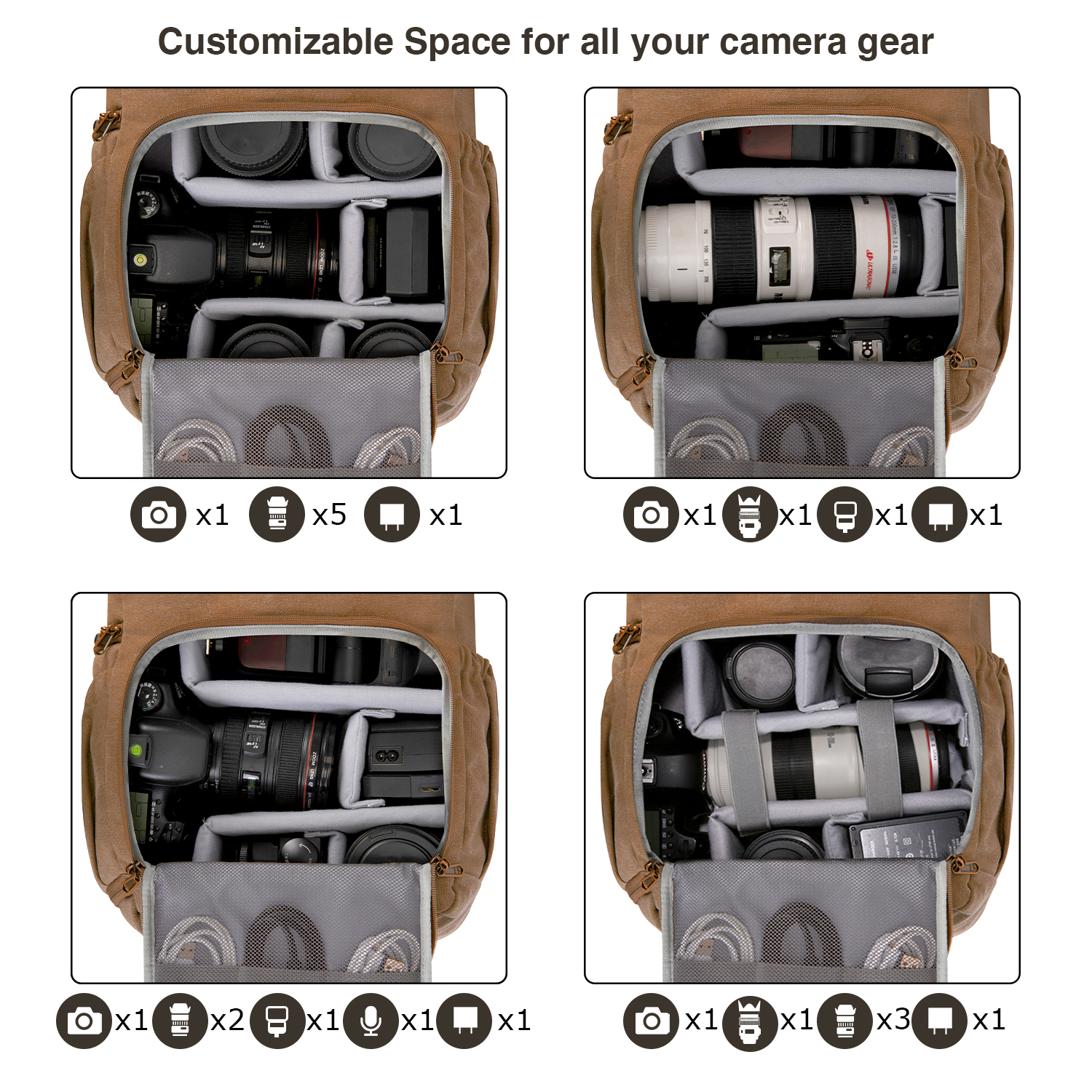 BAGSMART Camera Bag DSLR Photo - Photography Lighting Bag 리뷰 및 가격