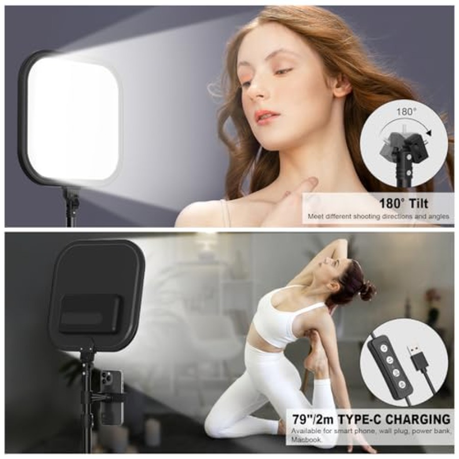 2Pack LED Video Light Kit, 15W - Lighting In Photography Studio 리뷰 및 가격