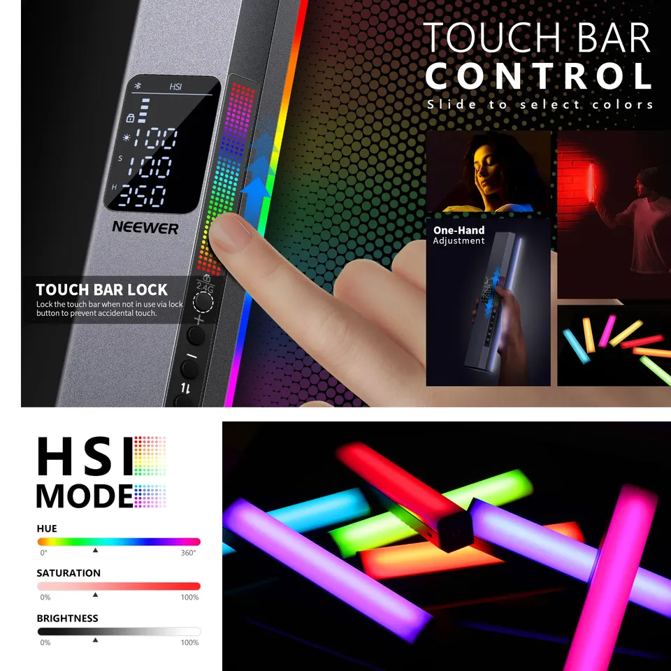 For NEEWER RGB Magnetic Handhe - Photography Lighting App 리뷰 및 가격