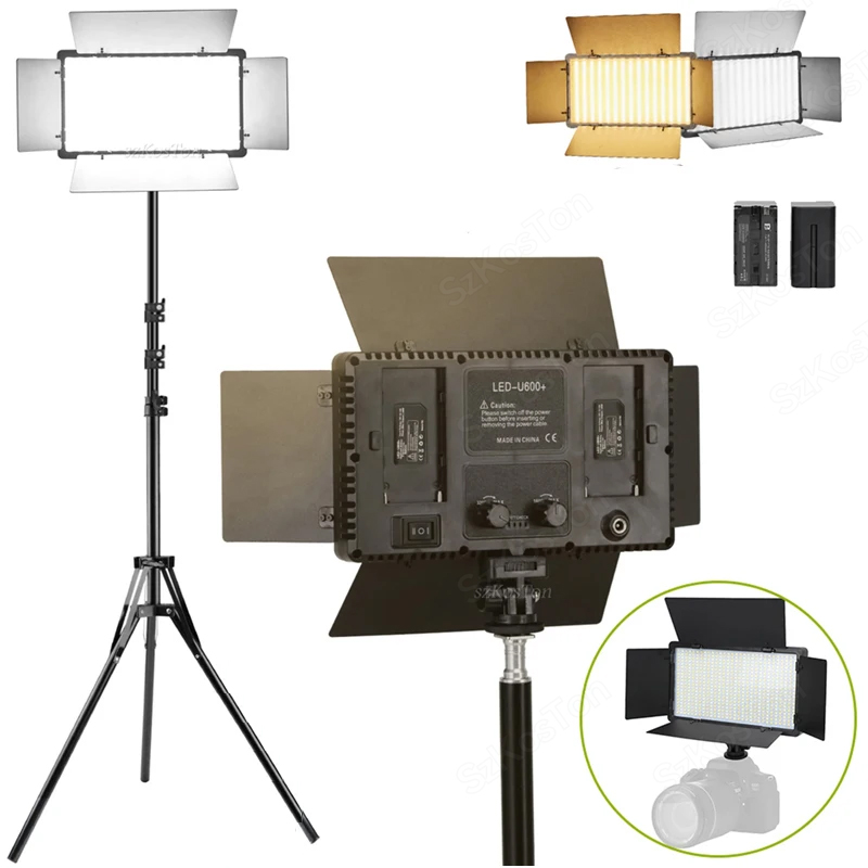 U800 U600 LED Photo Studio Vid - Photography Lighting Wireless 리뷰 및 가격